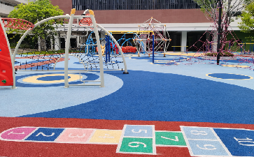 幼兒園塑膠跑道、EPDM塑膠地面